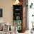 Modern simple fun storage corner bookcase.