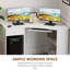 Emmetta L-Shaped Executive Desk-20031464