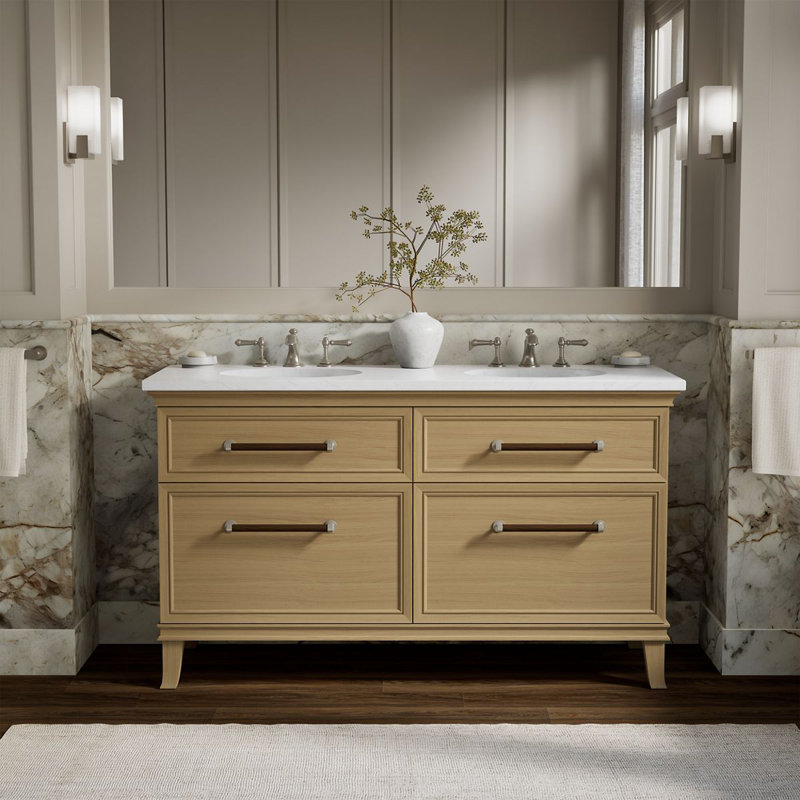 Artifacts Vanity 60 Inches, Cream
