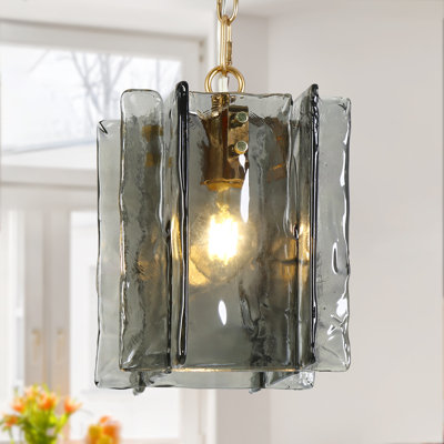 Quitman 1-Light Dimmable Pendant 