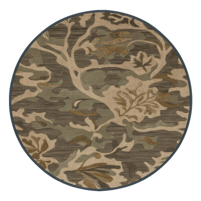 Tapis brun lavable à la machine