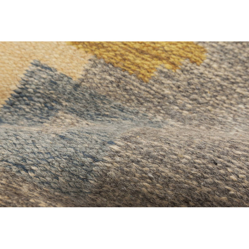 Vintage One-of-a-Kind Rectangle 4'3" x 6'7" Flatweave Area Rug