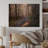 Road Through Winter Forest Trees - Traditional Wall Decor-1784236868-1784236875