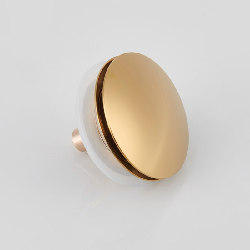Mokleba Titanium Goldpop-Up Bathtub Drain Stopper Replacement Kit, Gold
