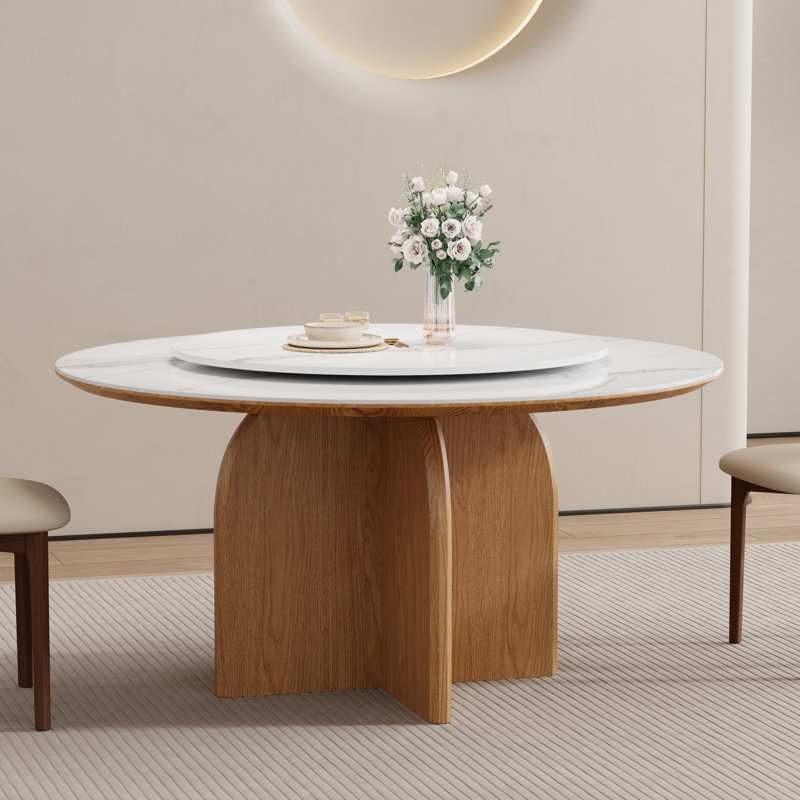 Table de salle à manger Modern, Naturel