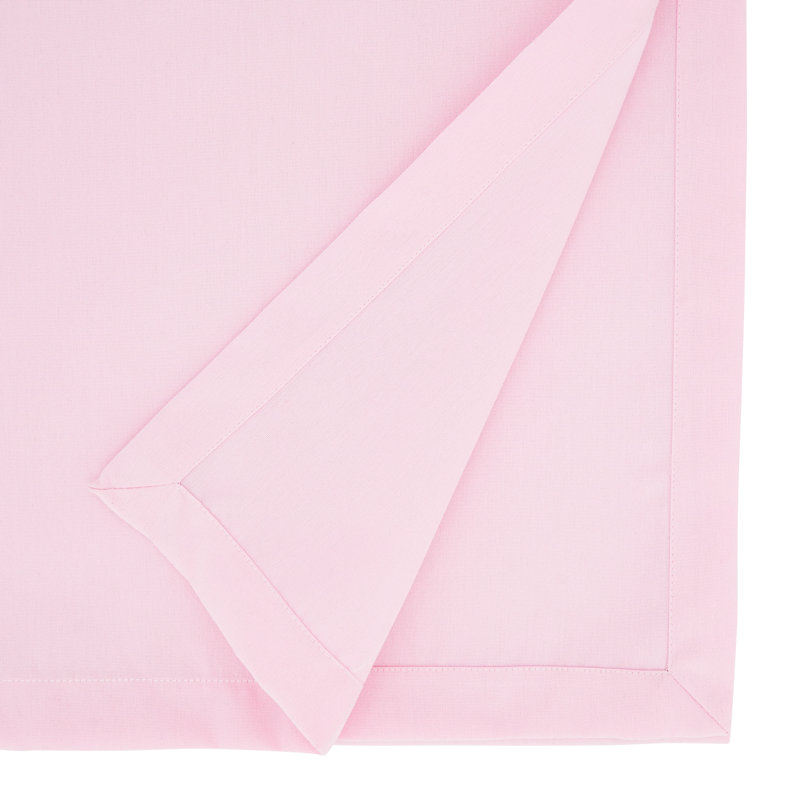 Parsonsfield Machine-Washable Polyester Table Runner, 120'' x 16'', Pink