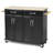 Trevin Solid Wood Top Kitchen Island-1707139198
