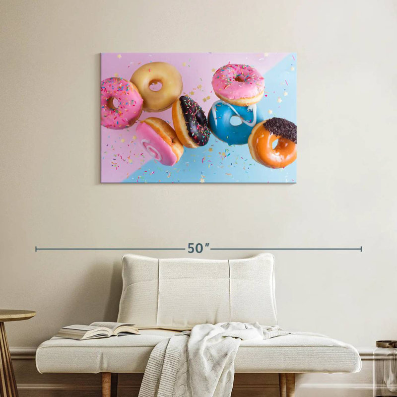 Yarlin Doughnut Party, 24" H x 36" W
