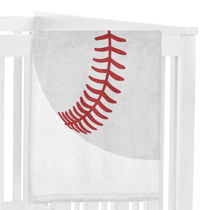 Couverture pour bébé Baseball Patch