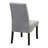 Pedestal Dining Set in Black and Gray-94365248