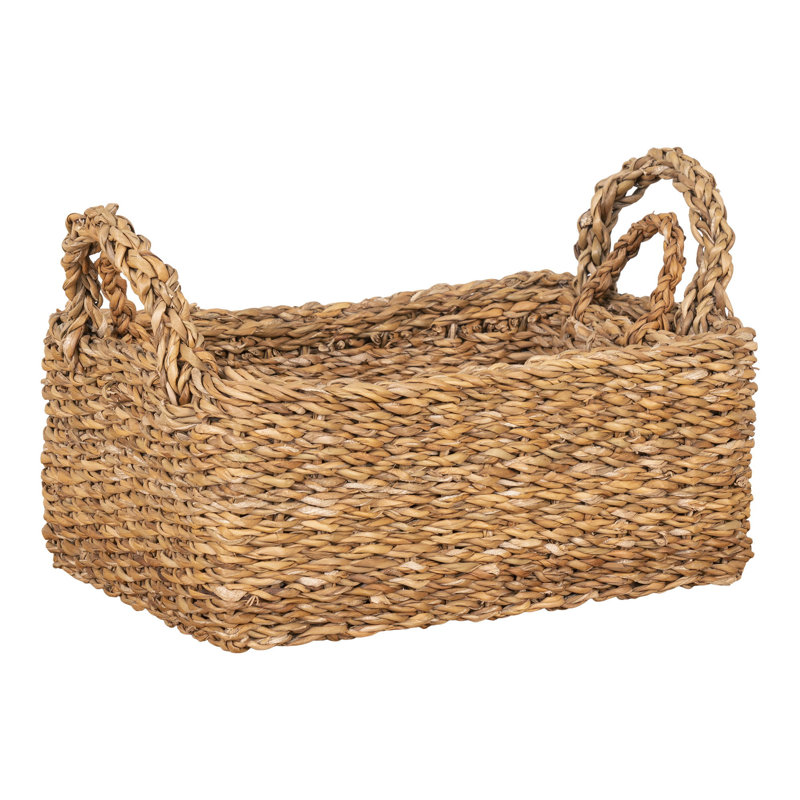 Bay Isle Home Ambriah Seagrass Decorative Basket