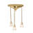 Amiley 3 - Light Gold Cluster Pendant