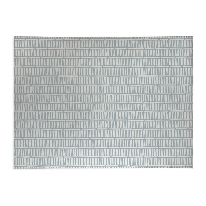 Heritage Haven Non-Slip Outdoor Rug, Rectangle 4' x 6'