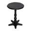 Petite table de bout ronde, tables d'appoint à piédestal en bois, table de chevet vintage-1304884781