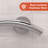 WAVE 18 in. x 1.25 in. Grab Bar, ADA Compliant for Bath and Shower Safety (500 lb. Capacity) in Polished Chrome-125361703-125361702
