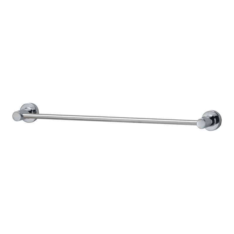 L-Series Round Towel Bar, 2.19" H x 17.31" W x 3.25" D