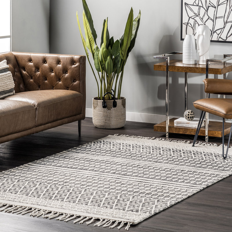 Parman Moroccan Indoor Rug, Rectangle 5' x 8'