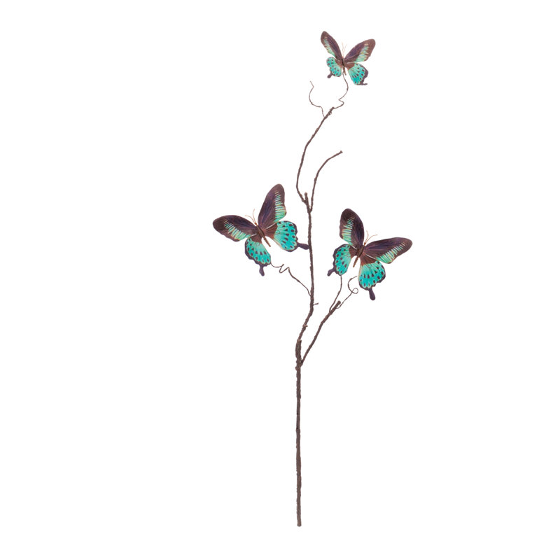 Brindille papillon, Mauve / bleu sarcelle