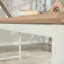 Bureau de table 72 po x 30 po, finition brune