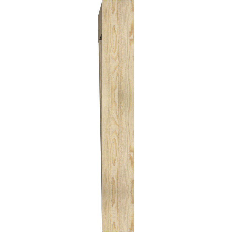 H 6'' W x 40'' D Wood Bracket / Corbel, Douglas Fir, 44" H x 6" W x 40" D
