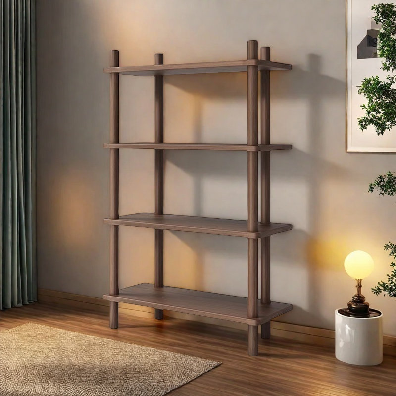 Bibliothèque haut de gamme et tendance, (4 tablettes) H 31,4 po x l 23,6 po x P 11,8 po