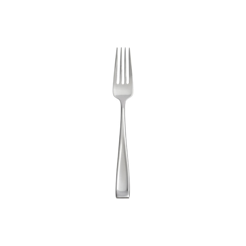 Fourchette à salade en acier inoxydable Oneida Moda, ensemble de 4, lavable au lave-vaisselle, argent