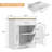 Leawood 31.9" Sideboard Buffet Cabinet with 2 Doors and 1 Drawer-734595027