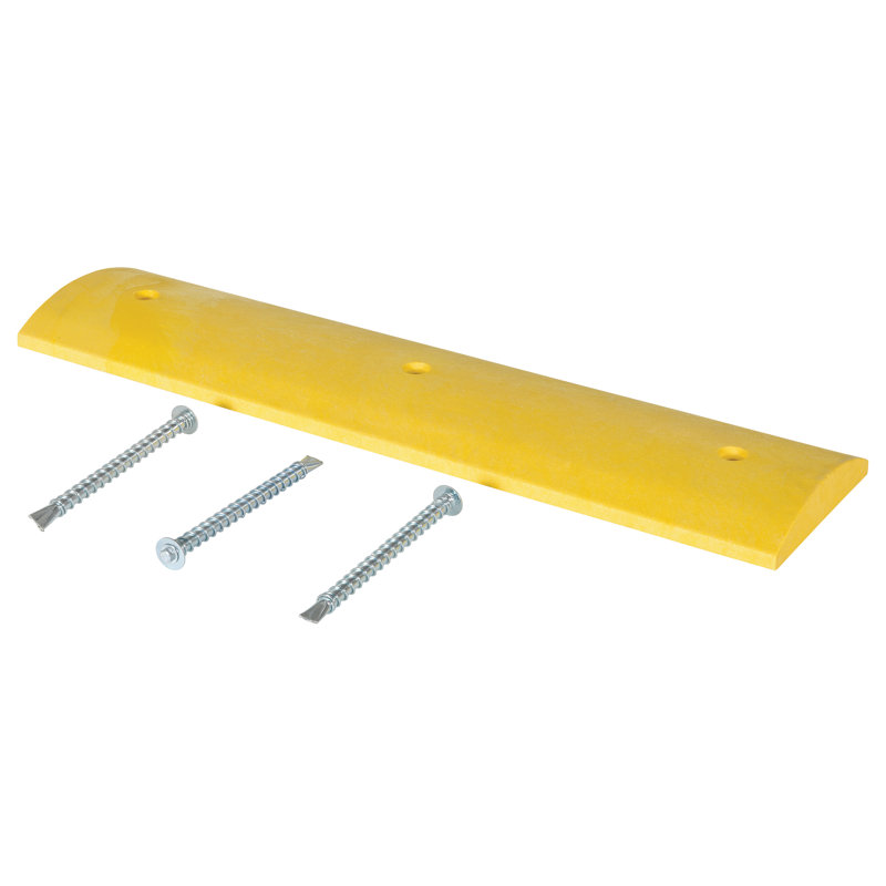 Vestil 2,25 po ralentissement de la vitesse, H 2,25 po x l 48 po x P 12 po