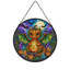Mignon dragon citrouille en verre coloré-133442632