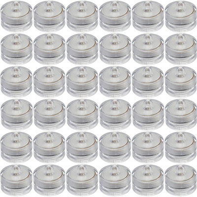 Bougie sans parfum imperméable sans flamme