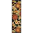 Emrick Blossom Hand Hooked Wool/Cotton/Latex Floral Rug in Black-19268849