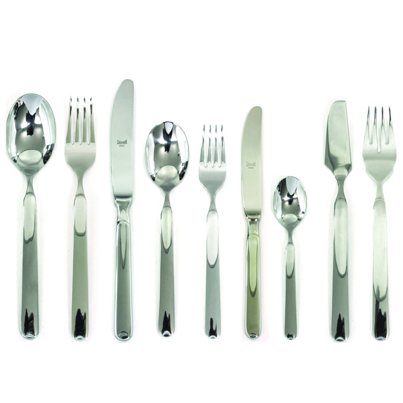 Goccia Flatware Set - 54 Pieces - Stainless Steel