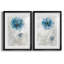 Blue Dahlia - ensemble de 2 reproductions d'art-1277016007-1277015993-1277016004