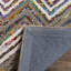 Tapis brun / beige en laine / coton touffeté à la main Airionna-790547595