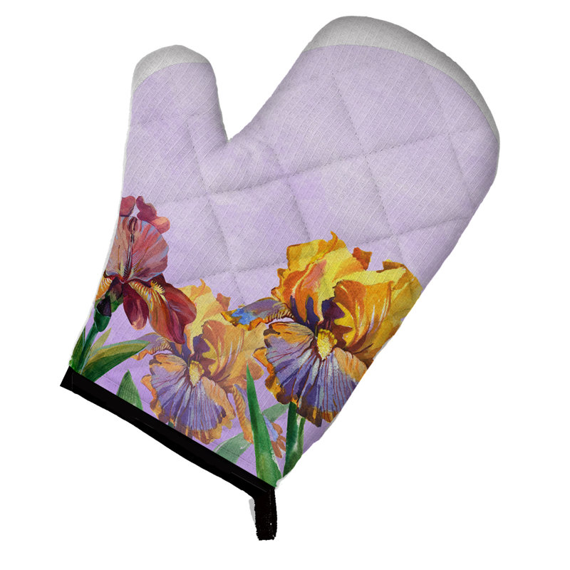 Caroline's Treasures Floral Oven Mitt