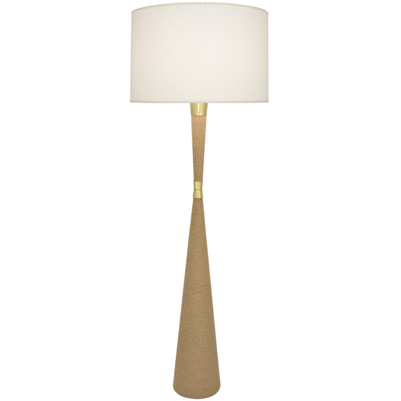 Hatteras Floor Lamp, White