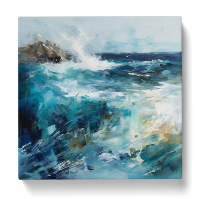 Ocean Gestural No.3 - No Frame Print