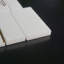 Naturel Dorato blanc et or 12,6 po X 12,92 po Carreau de mosaïque en marbre poli imbriqué