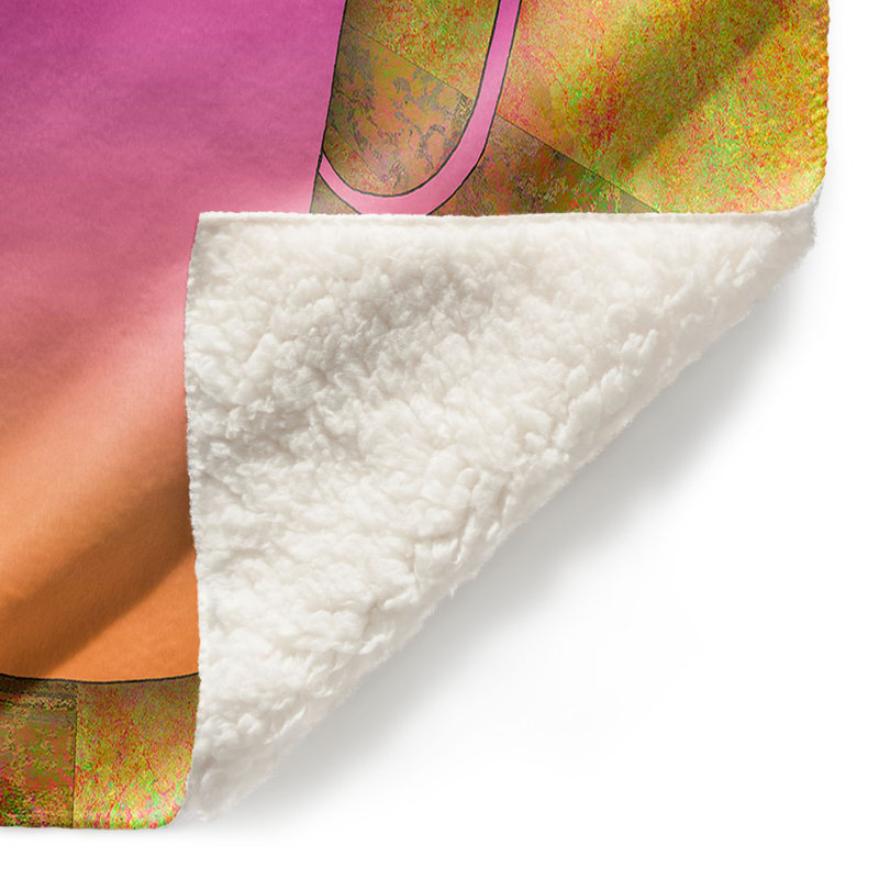 Couverture sherpa doux , 51 po x 60 po