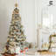 Arbre de Noël artificiel épinette enneigé 6 pi avec 755 pointes et 450 lumières DEL-758487756