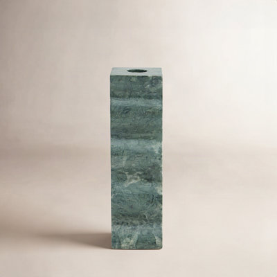 Gainford Genuine Marble Candlestick Holder