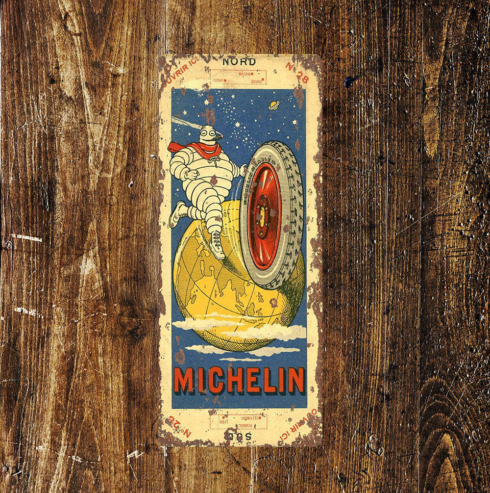Handmade Transportation Wall Decor on Metal