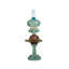 Grande figurine de sol de dessin animé avec plateau de service, statue décorative en résine, table d'appoint originale pour salon et entrée