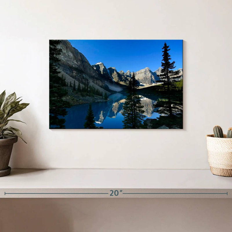 Alvord Peaceful Moraine Lake, H 8 po x l 12 po