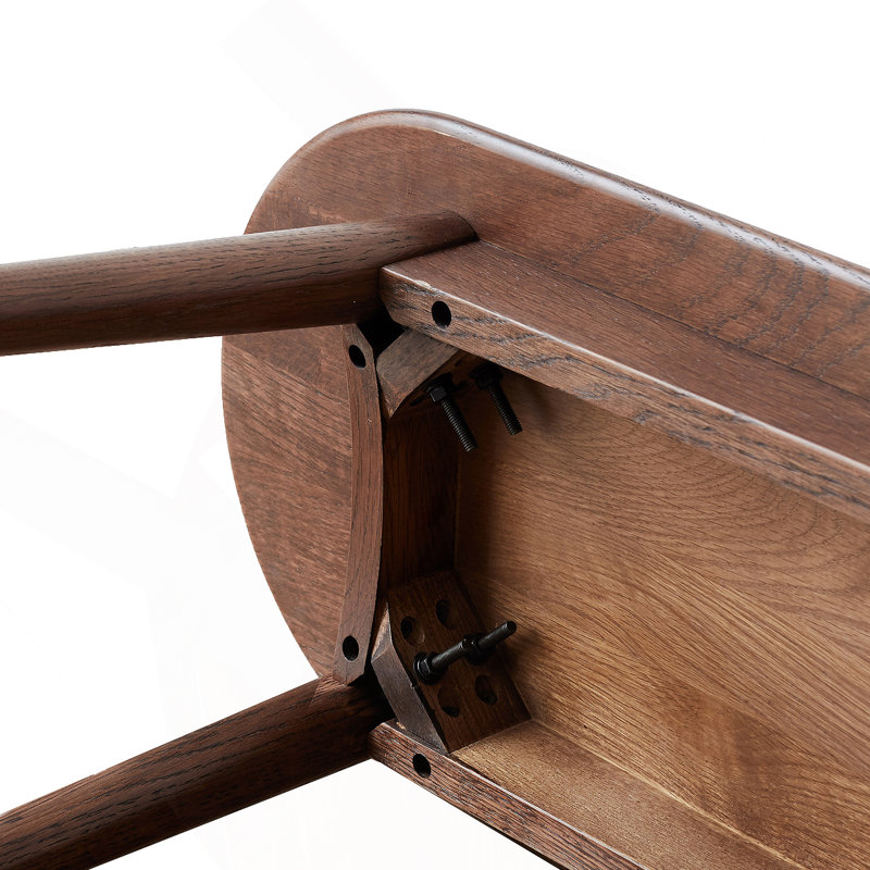 Natural Oak Wood For Dining Bench Table Bench For Living Room