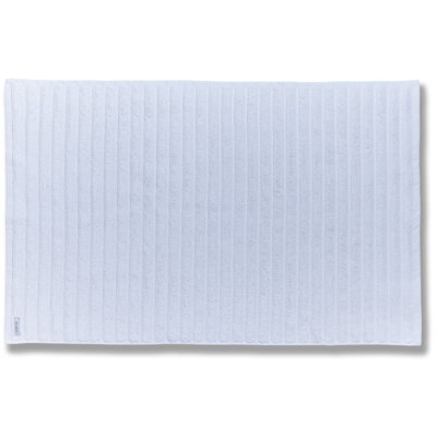 Cotton Soft Ribbed Bath Mat