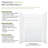Transolid Prodigy 60-in x 36-in x 96-in Shower Wall Kit with Extension, White 3D Hexagon
