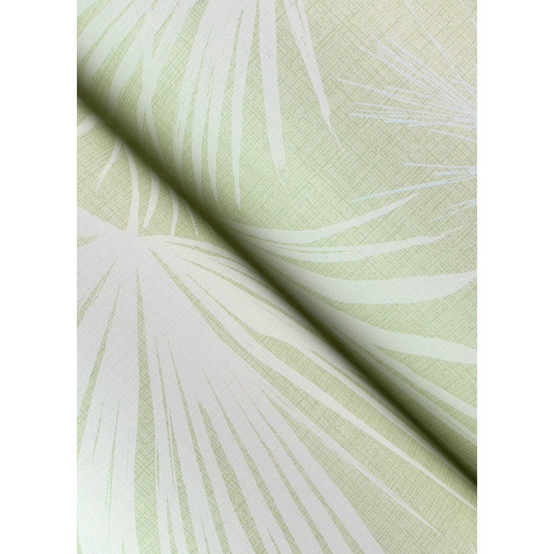 Hatteras Palms Wallpaper, Green