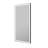 Edlun Bathroom Framed LED Mirror Anti-Fog With Dimmable Light Touch Sensor And Memory Function-1130875762-1130875770