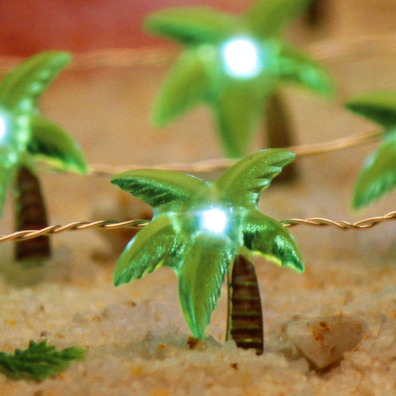 Indoor 40 - Bulb 10'' Battery Powered LED Fairy String Light
